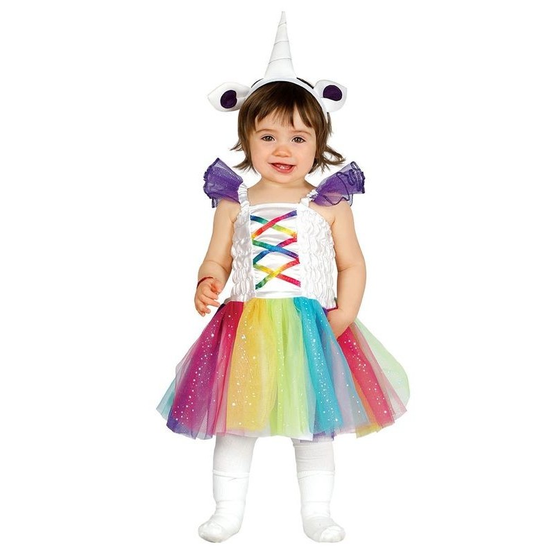 Disfraz unicornio para bebe con tutu