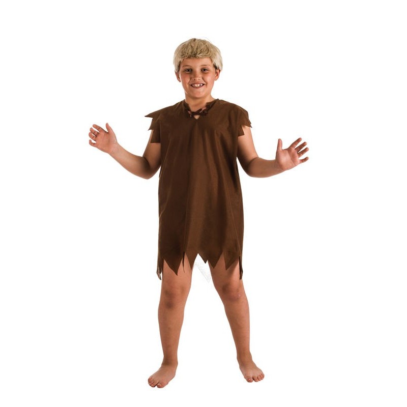 Disfraz troglodita marron similar Pedro 3-5 años
