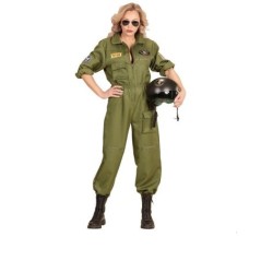 Disfraz piloto de jet de combate top gun mujer 8003558655427 65542