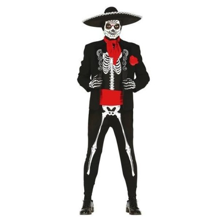 Disfraz esqueleto muerte mejicana hombre 8434077842973 84297