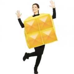 Disfraz pieza de tetris cuadrado amarillo adulto 8423667145754 707076 TML
