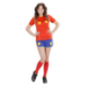 Disfraz jugadora de futbol españa talla S