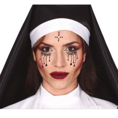 Joyas faciales negras monja 8434077158104 15810