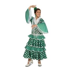 Disfraz sevillana flamenca verde infantil tallas 8435408238502 203850