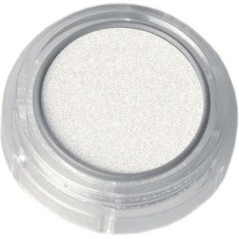 Maquillaje al agua blanco perlado 2