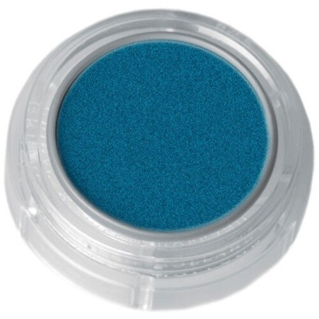 Maquillaje al agua Azul metalico 2
