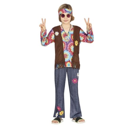 Disfraz hippie anos 70 para nino tallas 8434077777480 77748
