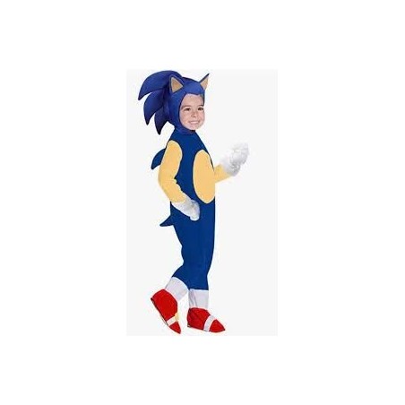 Disfraz Sonic para bebe 1 2 anos 883028012428 510003 T