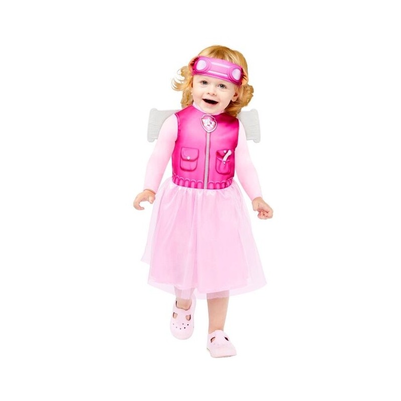 Disfraz Skye original Patrulla Canina niña talla 2-3 años