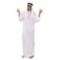 Disfraz jeque arabe blanco adulto unisex tallas