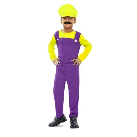 Disfraz fontanero amarillo Wario 8423667159263 707324 T00
