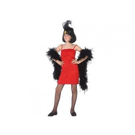 Disfraz charleston rojo para nina talla 7 9 anos 8422259399025 39902