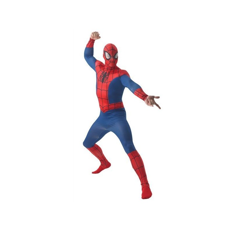 Disfraz Spiderman adulto deluxe talla estándar
