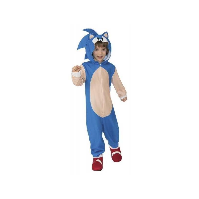 Disfraz Sonic original deluxe para niño unisex