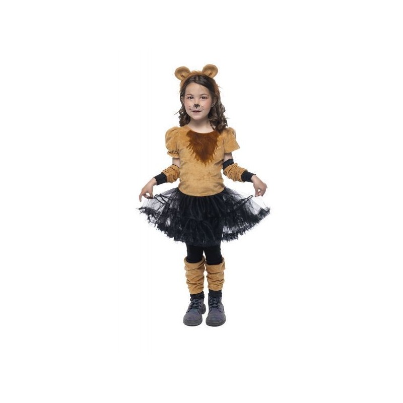 Disfraz leoncita con tutu para niña