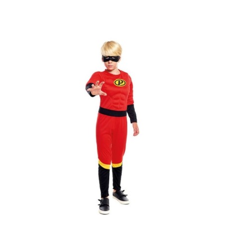 Disfraz superheroe rojo increible para nino tallas 8433584228393 22839