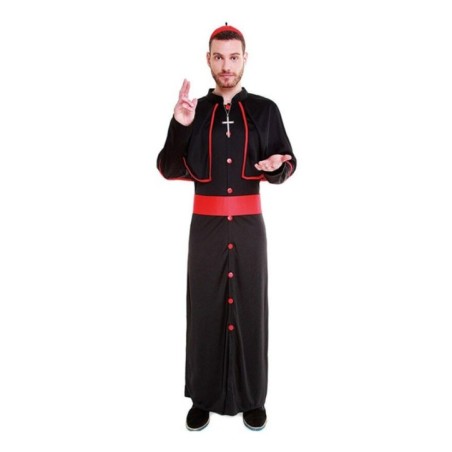 Disfraz Cardenal negro y rojo para hombre tallas 8433584235636 23563