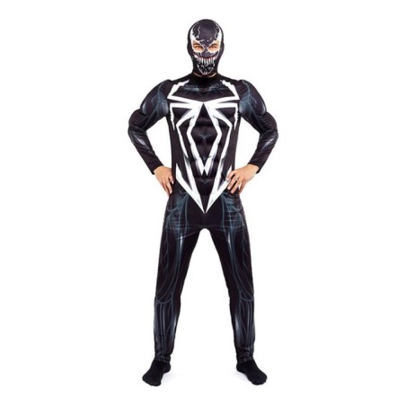 Disfraz Black Spider negro para hombre tallas 8433584247103 24710