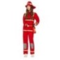 Disfraz bombero rojo para adulto 8434077773321 77332