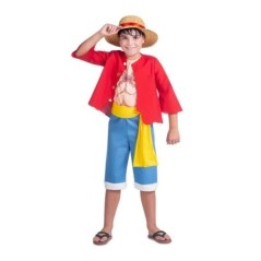 Disfraz Luffy One Peace infantil para nino 8435435003227 230322
