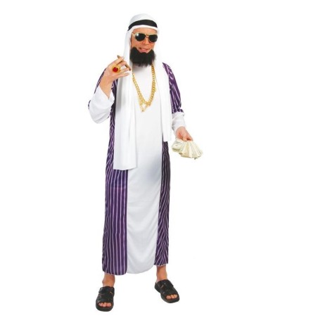 Disfraz jeque arabe millonario para hombre tallas 8434077800669 80066