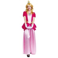 Disfraz Pincesa Peach para mujer tallas 8433584257126 25712