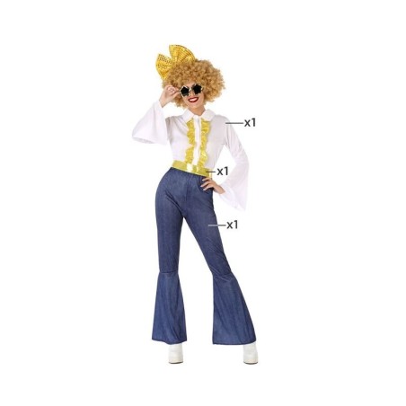 Disfraz Disco dancer mujer anos 70 talla ML 8422259614081 61408