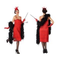 Disfraz Charleston rojo para mujer tallas 8422259662235 66223