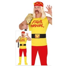 Disfraz luchador WWE hombre hulk hogan 8434077802328 80232