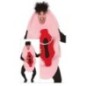 Disfraz chochin con piercing talla L 52-54