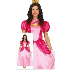 Disfraz Princesa estrella Peach tallas 8434077862056 86205