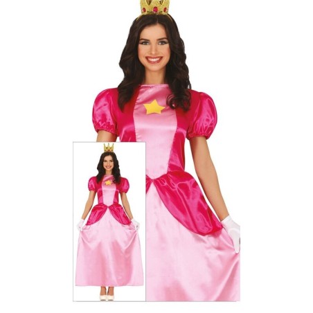 Disfraz Princesa estrella Peach tallas 8434077862056 86205