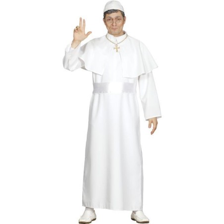 Disfraz papa blanco hombre tallas 8434077881507 88150