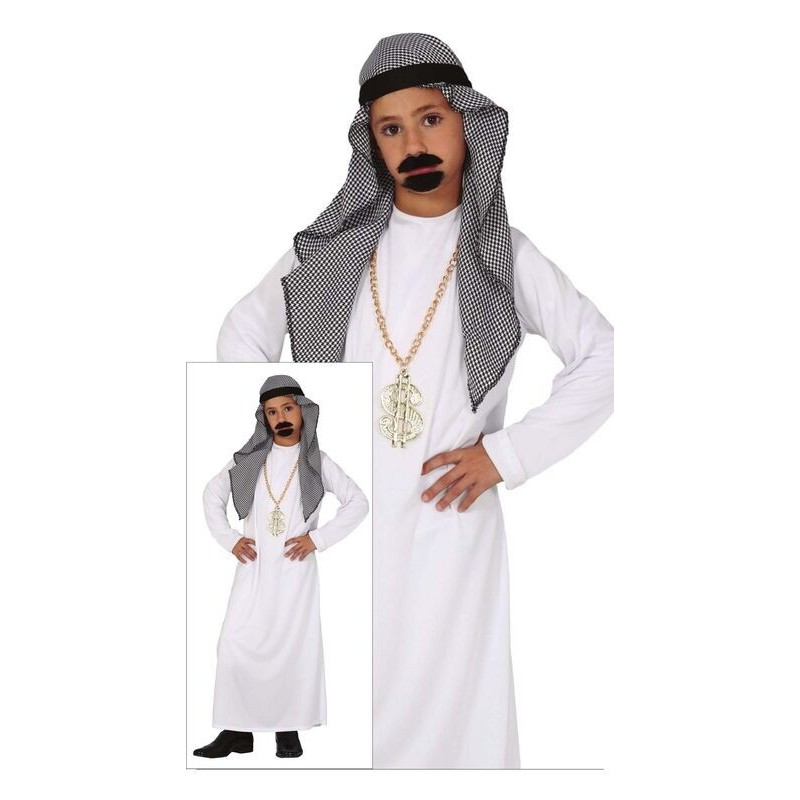 Disfraz Jeque arabe infantil tallas