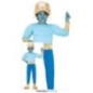 Disfraz Genio aladino infantil tallas