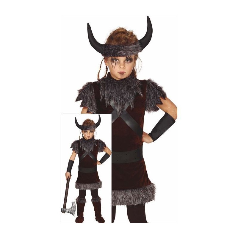 Disfraz de vikingo infantil unisex tallas