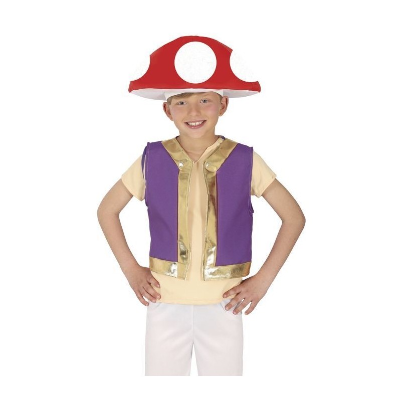 Disfraz Seta mario para niño talla 5-6 años