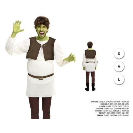 Disfraz ogro verde similar shrek hombre tallas 8433584258154 25815