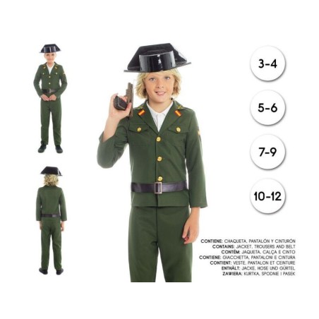 Disfraz guardia civil infantil tallas 8433584236619 23661