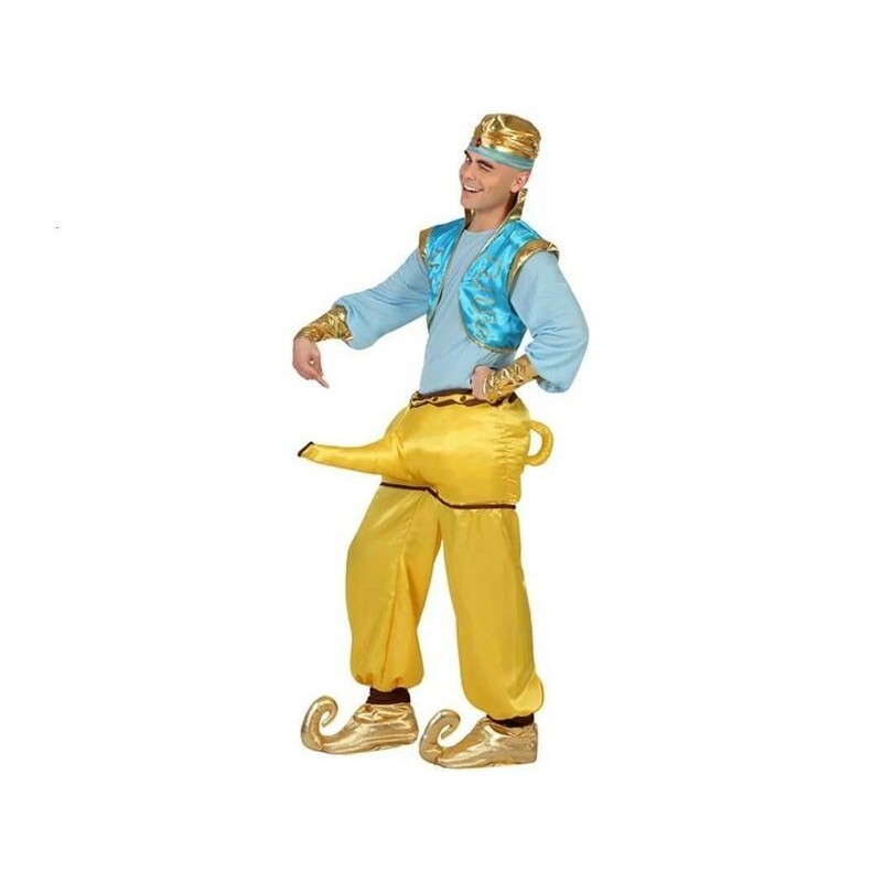 Disfraz genio de la lampara gracioso talla XL