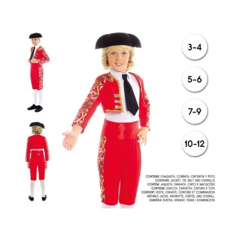 Disfraz torero infantil talla 8433584236336 23633