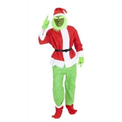 Disfraz El Grinch original para hombre talla L 8422971091153 S9115 M