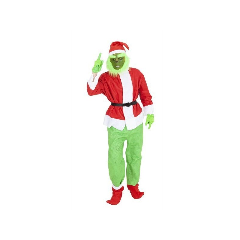 Disfraz El Grinch original para hombre talla L