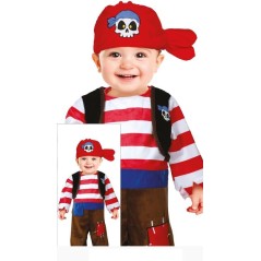Disfraz pirata bebe tallas 8434077761854 76185