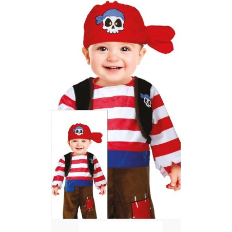 Disfraz pirata bebe tallas 8434077761854 76185