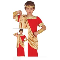 Disfraz romano roja oro nina tallas 8434077784693 78469