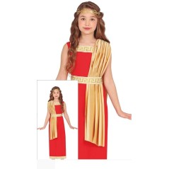 Disfraz romana roja oro nina tallas 8434077784853 78485