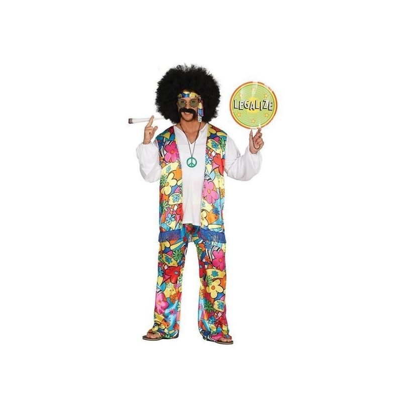 Disfraz hippie años 60 talla 14-16 años