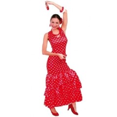 Disfraz flamenca rojo mujer tallas 8434077806296 80629