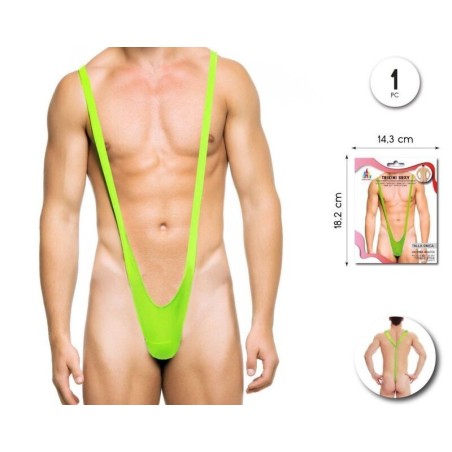Trikini verde despedidas borat hombre manquini 8433584528653 52865